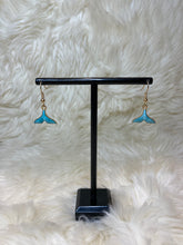 Load image into Gallery viewer, Blue Charm Earrings