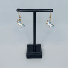 Load image into Gallery viewer, Blue Charm Earrings