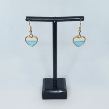 Load image into Gallery viewer, Blue Charm Earrings