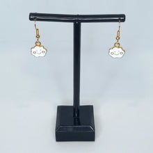 Load image into Gallery viewer, White Charm Earrings