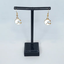Load image into Gallery viewer, White Charm Earrings