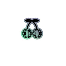 Load image into Gallery viewer, Disco Cherry Holographic stickers