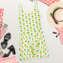 Load image into Gallery viewer, Pineapple Skater Dress