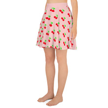 Load image into Gallery viewer, Cherry Skater Skirt