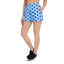 Load image into Gallery viewer, BlueBerry Women’s Recycled Athletic Shorts