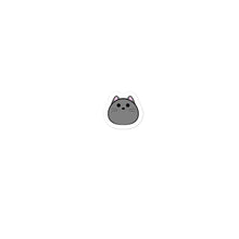 Load image into Gallery viewer, Gray Cat Bubble-free stickers