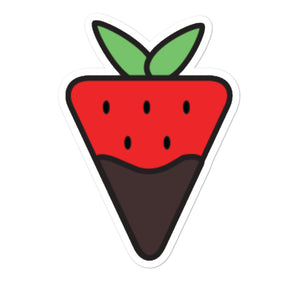 Chocolate Covered Strawberry sticker