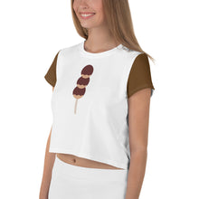 Load image into Gallery viewer, Chocolate Dango Crop Tee