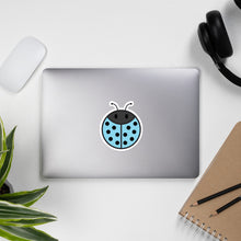 Load image into Gallery viewer, Blue Ladybug sticker