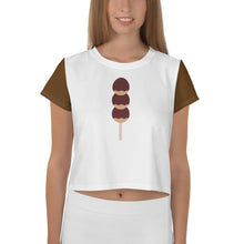 Load image into Gallery viewer, Chocolate Dango Crop Tee