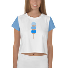 Load image into Gallery viewer, Blue Dango Crop Tee