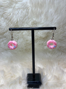 “Chocolate” Donut Earrings