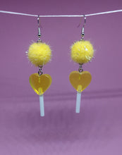 Load image into Gallery viewer, Lollipop PomPom Earrings
