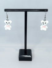 Load image into Gallery viewer, Bears with Bowties Earrings
