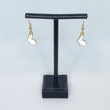 Load image into Gallery viewer, White Charm Earrings
