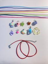 Load image into Gallery viewer, 10 Charm Necklace Craft Kit
