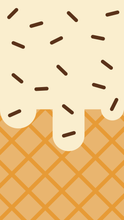 Load image into Gallery viewer, Ice Cream Cone Digital Wallpaper
