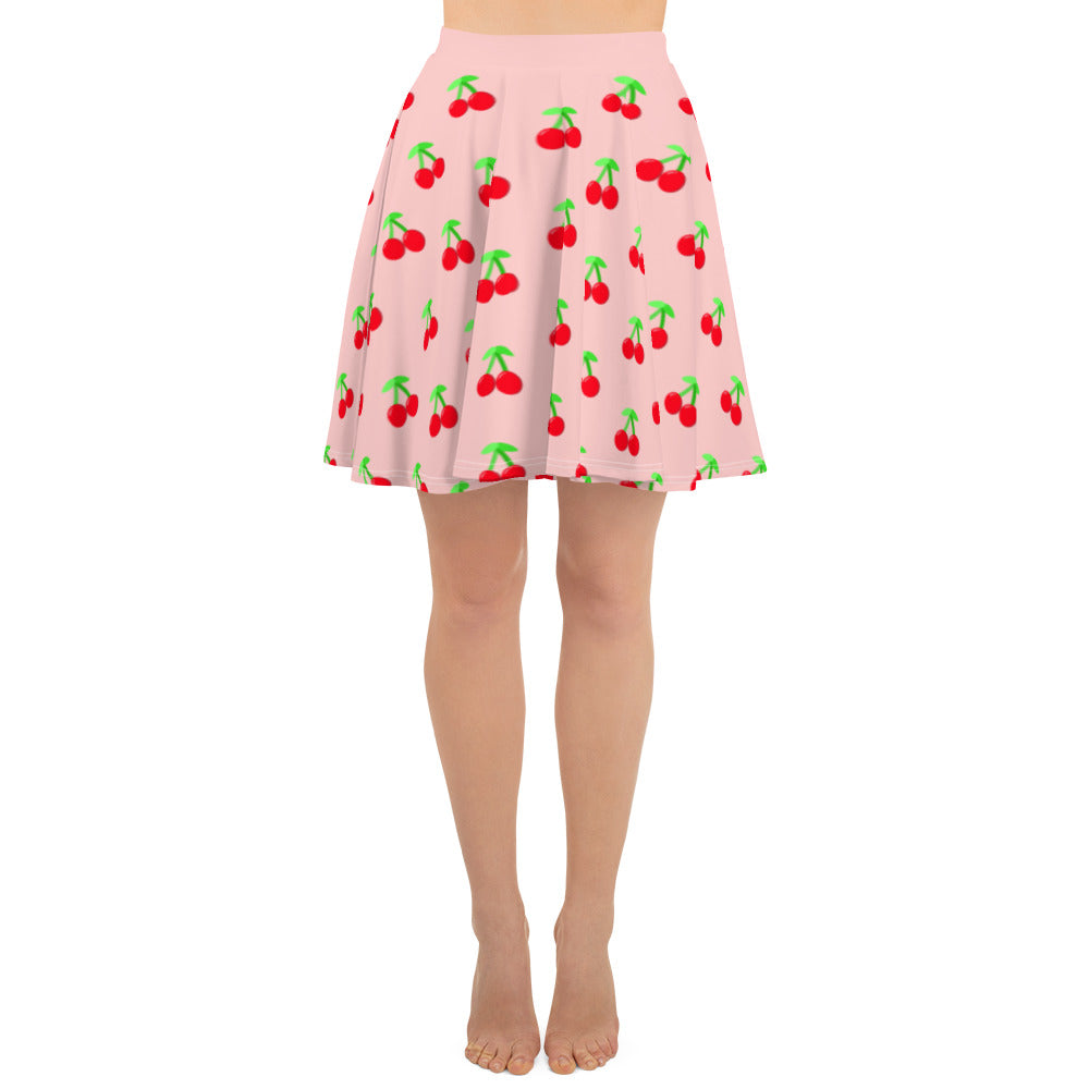 Cherry Skater Skirt