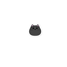Load image into Gallery viewer, Black Cat Bubble-free stickers
