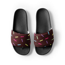 Load image into Gallery viewer, Chocolate Sprinkle Women&#39;s slides
